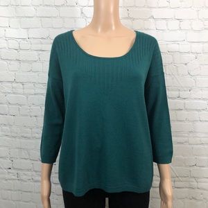Comptoir Des Cotonniers Sweater Size M Green
